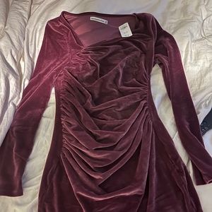 A&F velvet dress